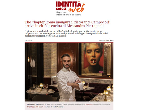 chef campocori articolo identità golose